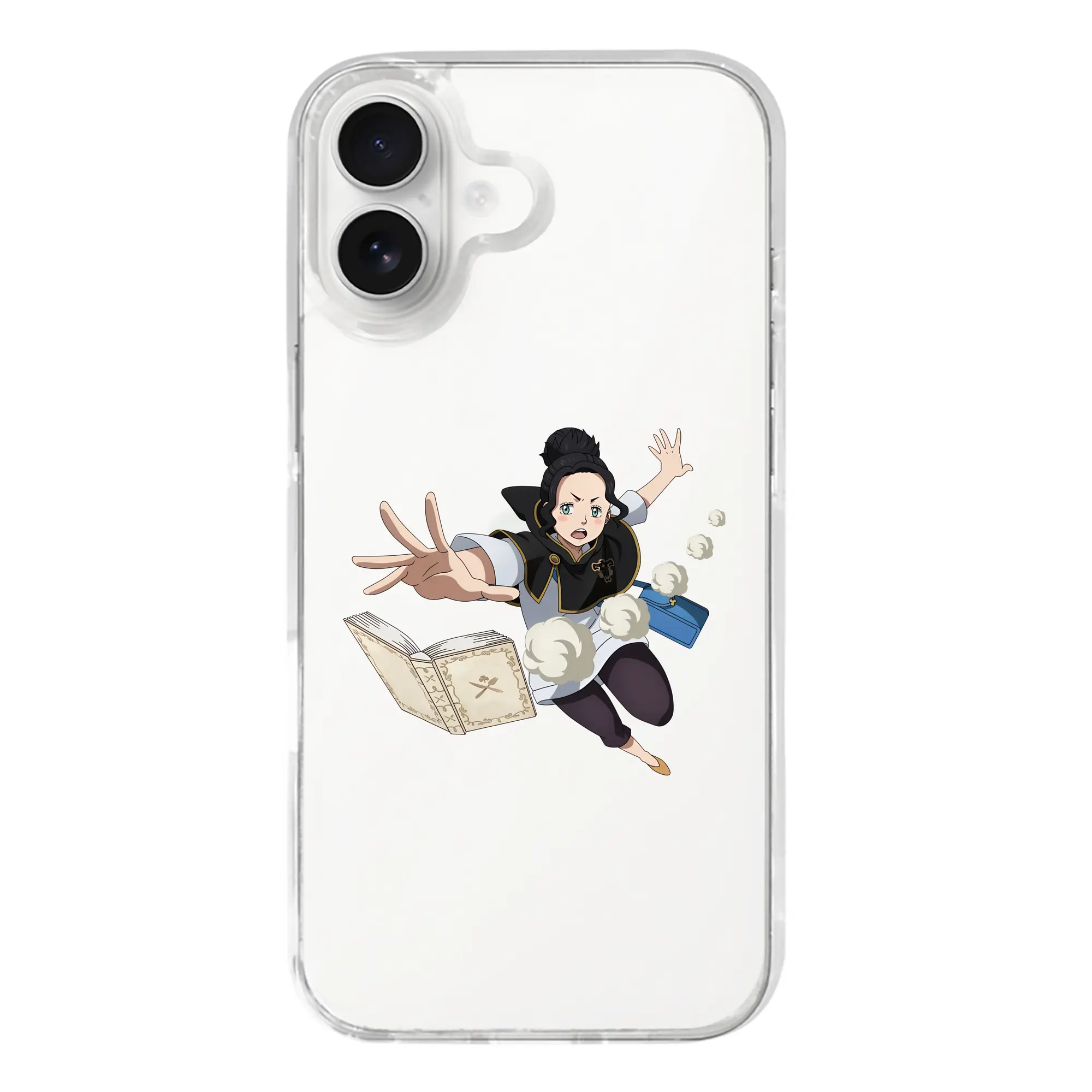 ブラッククローバー グッズ チャーミー・パピットソン - iPhone 17シリーズ 透明スマホケース – 薄型・耐衝撃・精密フィット保護カバー